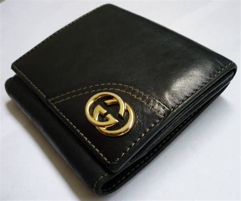 gucci leather wallet price|Gucci authentic wallet.